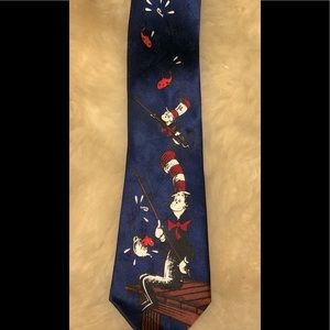 MEN’S ‘COLLECTABLE’ SILK NECK TIE- Dr.Seuss’ The Cat In The Hat’😎